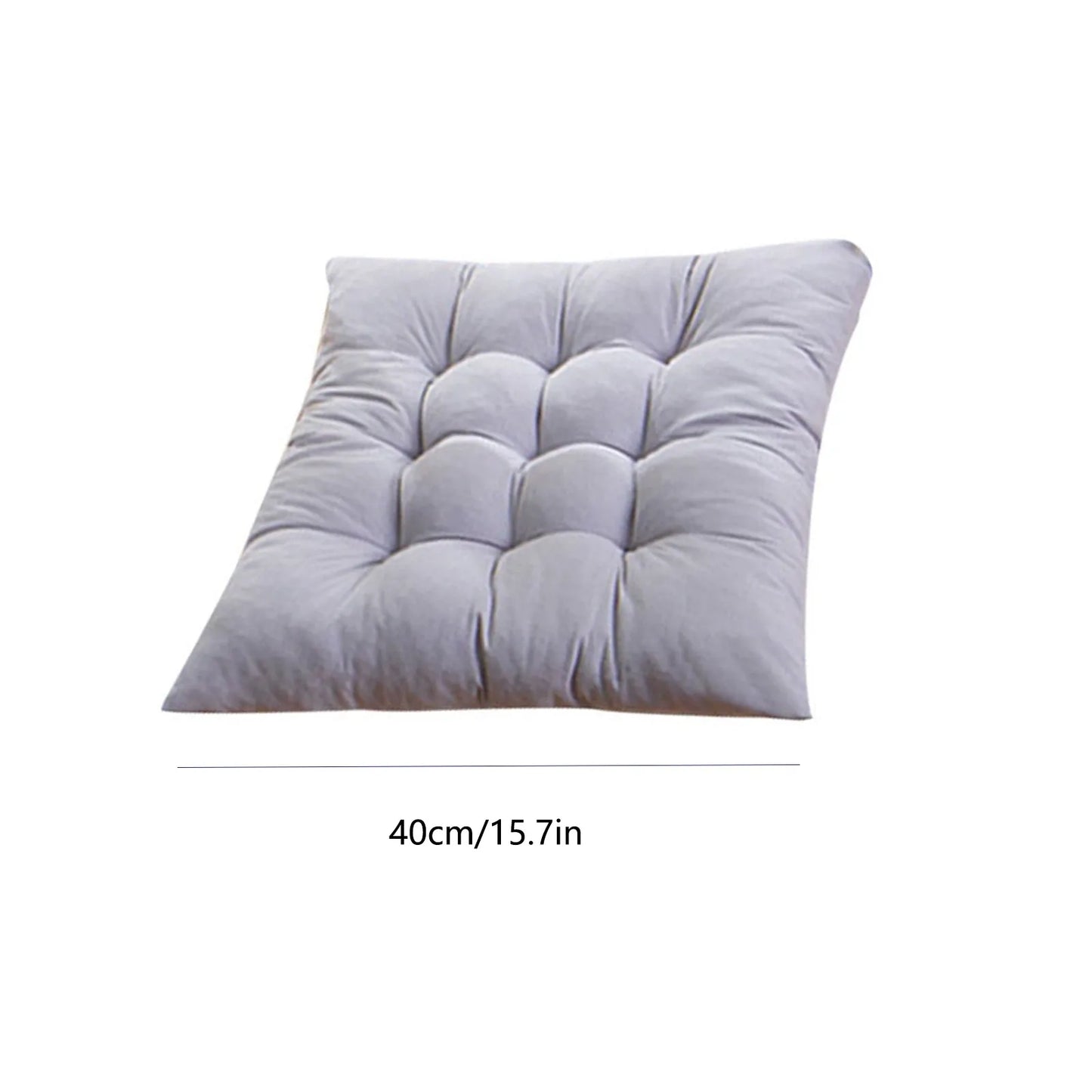40cm Throw Pillow Chair Fixed Rope Non-Slip Seat Cushion Nap Pillows Home Office Chair Cushion Seat Soft Pad Pillow Sofa Cushion